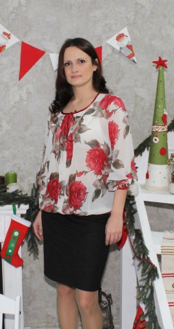 Блуза А26ш цвет розы. цена 450 р.jpg