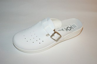 Сабо женские белые из экокожи артикул 087-1 размеры 36-42 600 р