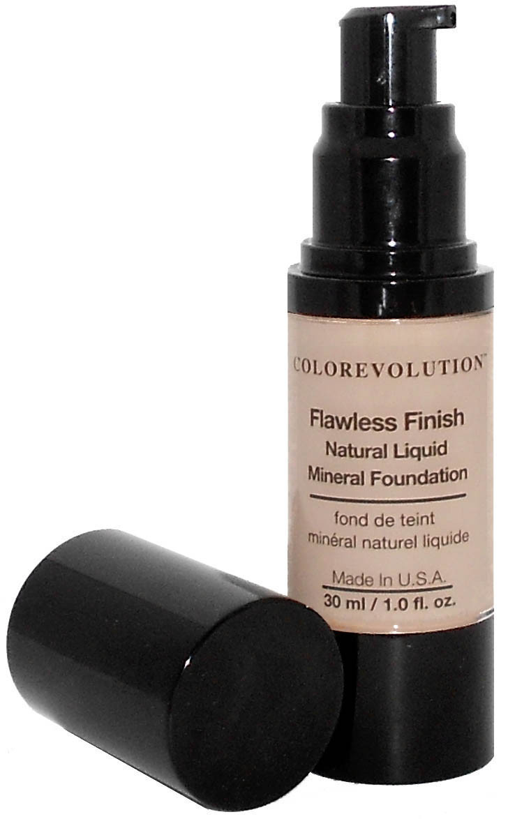 Flawless Finish Natural Liquid Mineral Foundation Light 1 (L1)    -,  L1