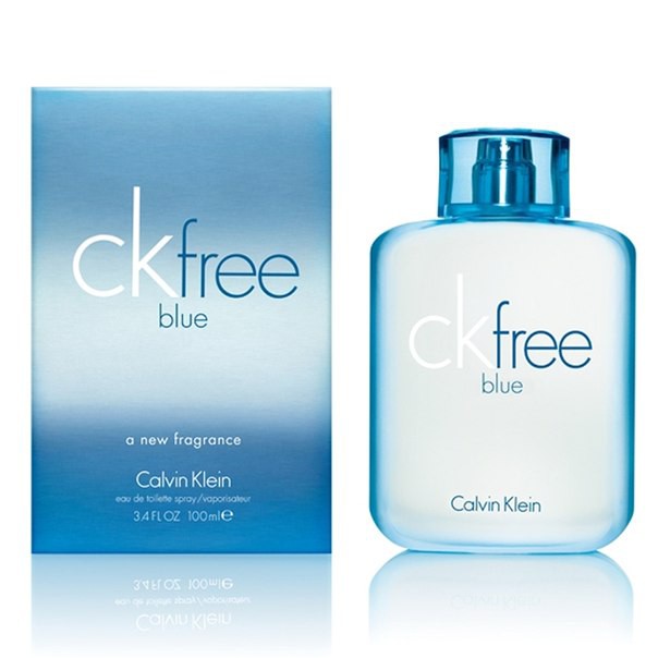 Calvin Klei CK Free blue a new fragrance