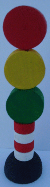 Светофор-фонарики 160х140х40