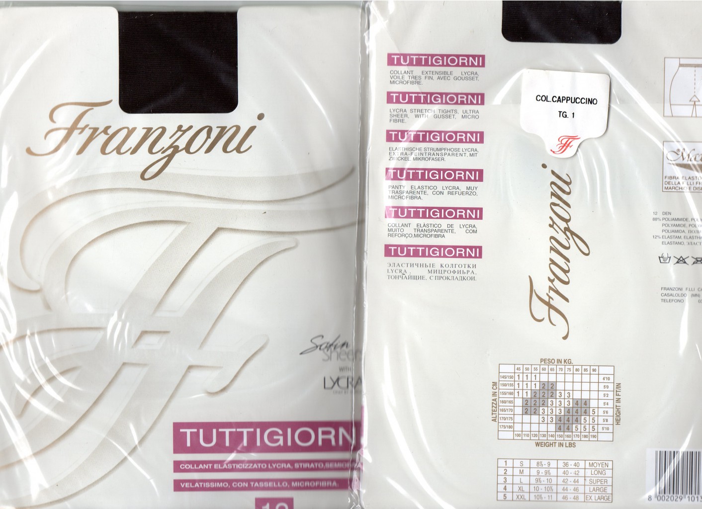 Franzoni Made in Italy стоимость 1 евро