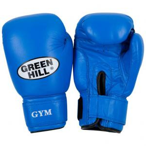 Green Hill Перчатки боксерские GYM Green Hill синие BGG-2018 2025р.jpg