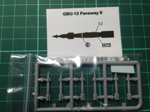 12. 6 x GBU-12 Paveway II Unpainted with Decals - PITROAD.JPG