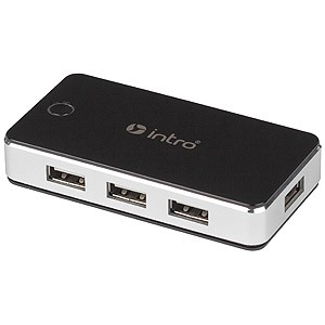 C0044104 H512 Intro 7 port USB hub+power adapter, black (40) - 443,27.jpg