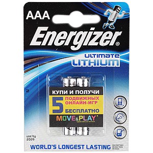 ENERGIZER FR6-2BL L91 LITHIUM - 75,46 -   - 150,92 