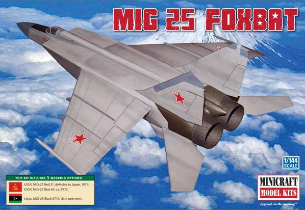 Minicraft MiG-25 1.jpg