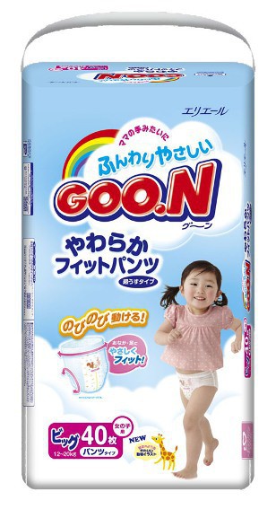   Goon   XL (12-20 ) 40   ----- 687,5 . + %