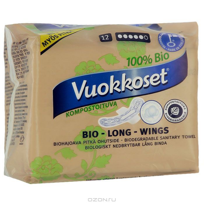 Vuokkoset      100% Bio. Long Wings , 12  115..jpg