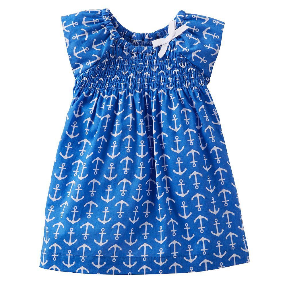 Carter\'s Anchor Smocked Dress - Baby 14,4$ ( 736 )