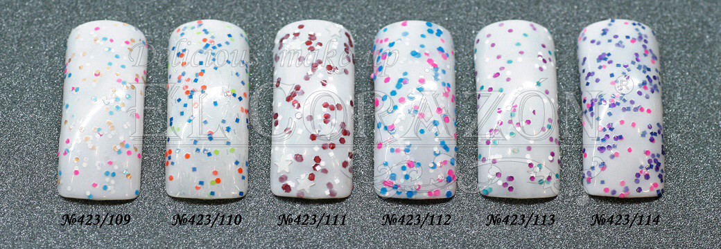 Active Bio-gel Color gel polish Easter cakes 