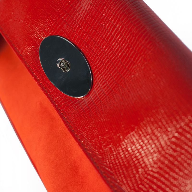 002-0427 КРАСНЫЙ ЯЩЕР+ЗАМША 