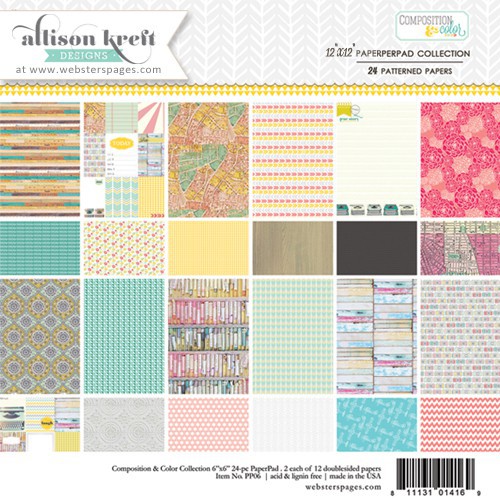 Composition & Color Alison Kreft 12X12 Paper Pad (Webster\'s Pages) .jpg