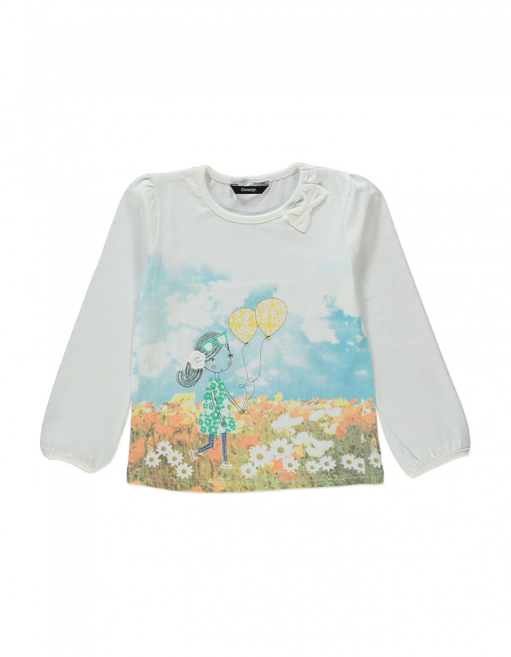 Photographic Long-Sleeve Top 