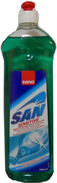 135,4 . - Sanosan Sensitive Dishwashing Liquid/     , 750, 9700