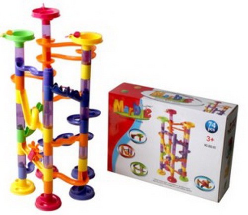 Marble Race Game (74pcs) - 883-03,  641 ..jpg