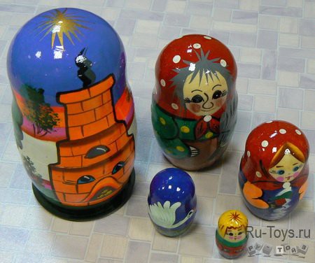 262,5р.Матрешка Сказка Гуси-Лебеди (RNToys) Д-333.jpg