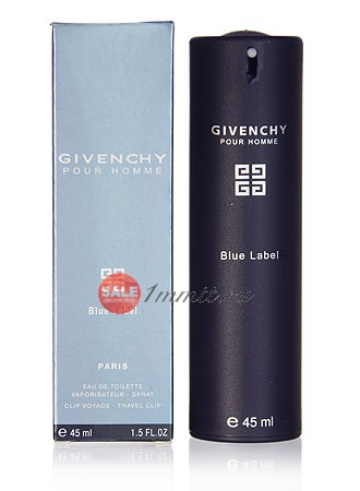 GIVENCHY Pour Homme Blue Label  edt 45 ml. men