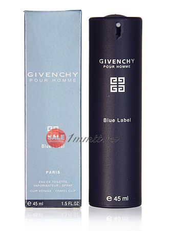 GIVENCHY Pour Homme Blue Label  edt 45 ml. men