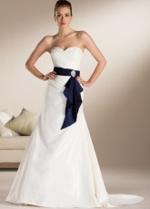 White-A-line-Strapless-Sweetheart-Blue-Sash-Sweep-Chiffon-Wedding-Dress-30006-1.jpg