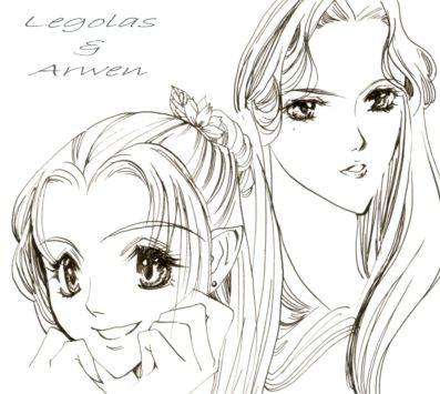 Legolas+Arwen_Kamura.jpg