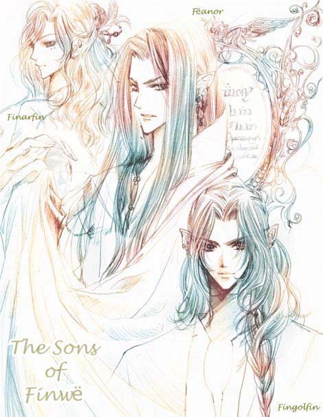 Feanor+Fingolfin+Finarfin_Kamura_1.jpg