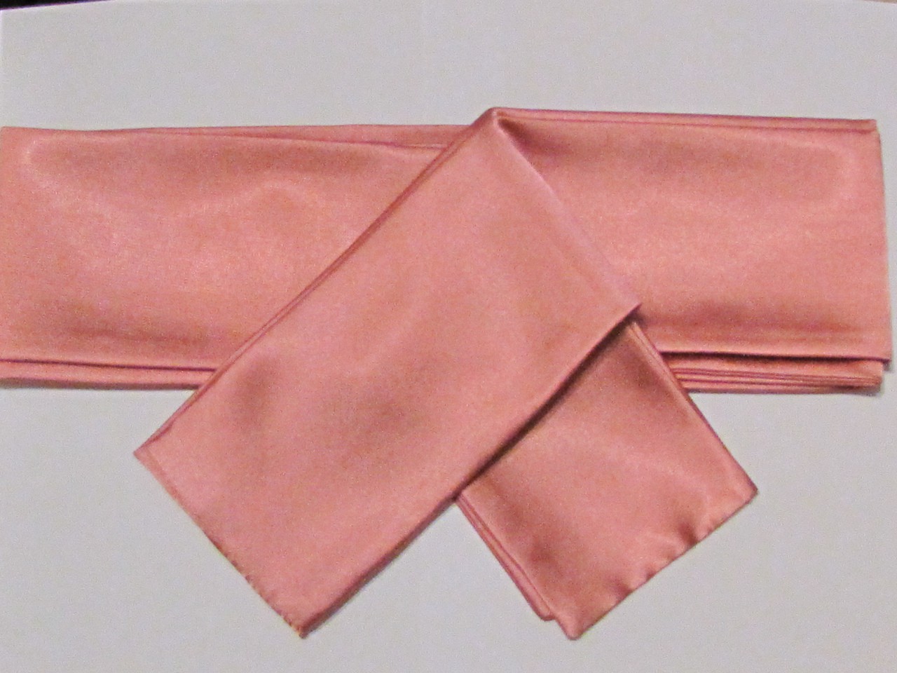 Пояс кушак А-4 жемчужно-розовый 210 руб