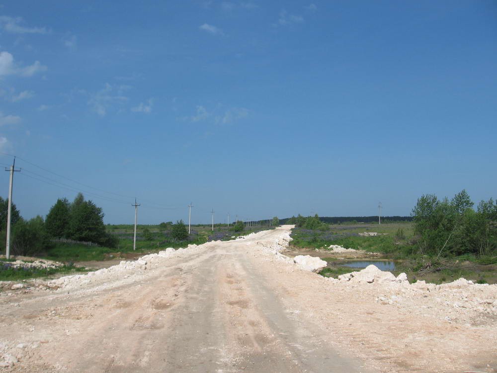 Дорога в карьер на ур. Суходол