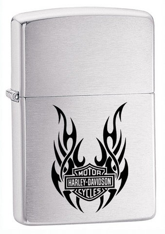 1236    ZIPPO HARLEY-DAVIDSON TRIBAL WINGS № 21046