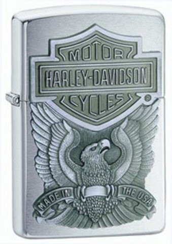 1980   ZIPPO HARLEY-DAVIDSON MADE IN USA EMBLEM № 200HD.H284