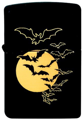 1253    ZIPPO №218 SCARY BATS