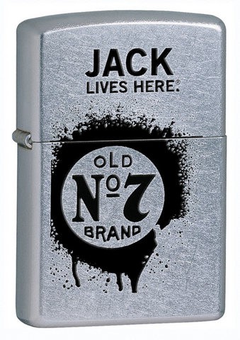 1228    ZIPPO JACK DANIEL'S LIVES HERE № 24536