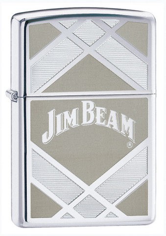 1820    ZIPPO JIM BEAM HIGH POLISH CHROME № 24550