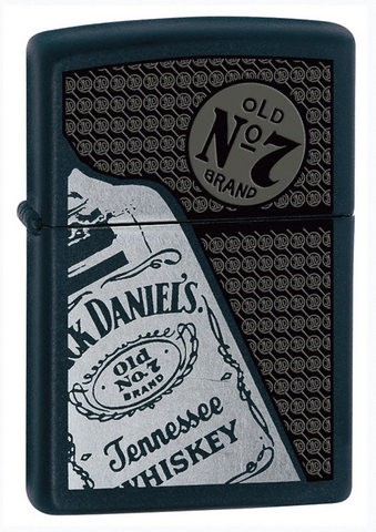 1967    ZIPPO JACK DANIEL'S BLACK MATTE № 24537