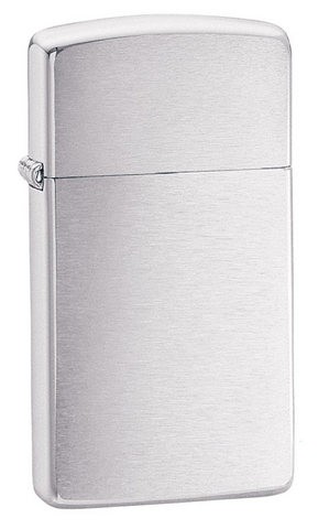 840    ZIPPO SLIM BRUSHED CHROME № 1600