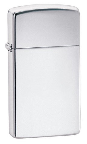 1038   ZIPPO SLIM HIGH POLISH CHROME № 1610