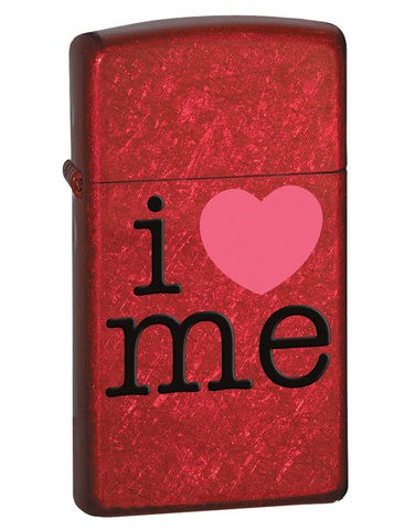 1278    ZIPPO SLIM I LOVE ME № 24352