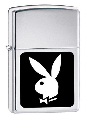 1573    ZIPPO PLAYBOY HIGH POLISH CHROME № 250PB.107