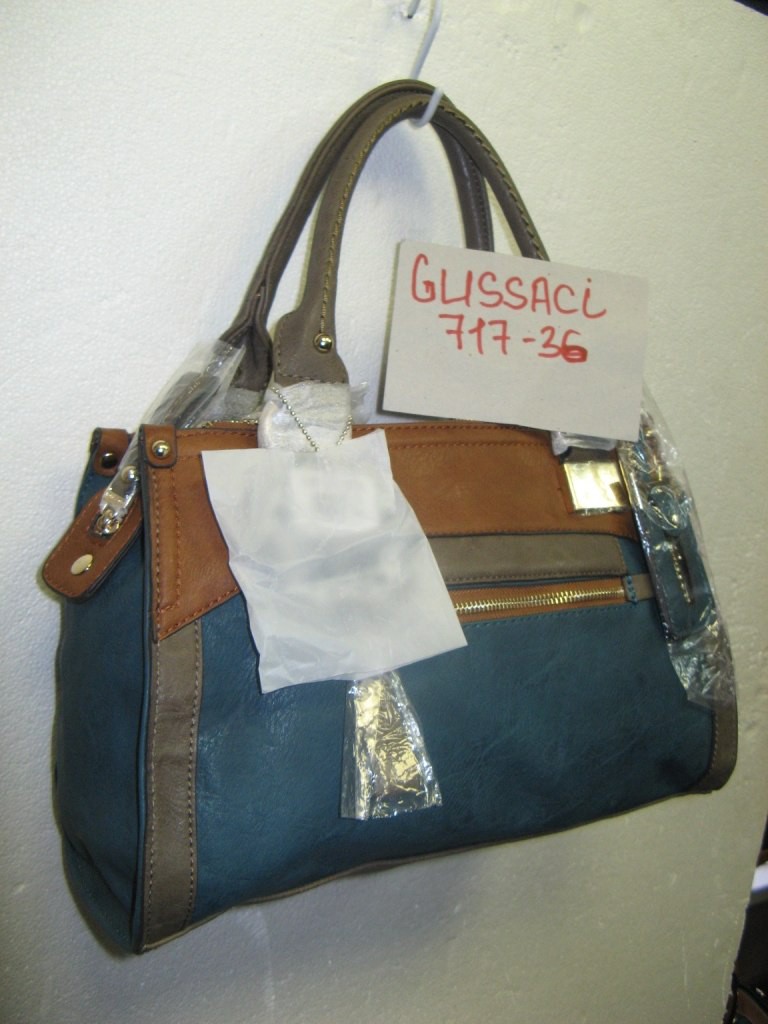 GUSSACI  717-36 Бирюза  с   серыми ручками