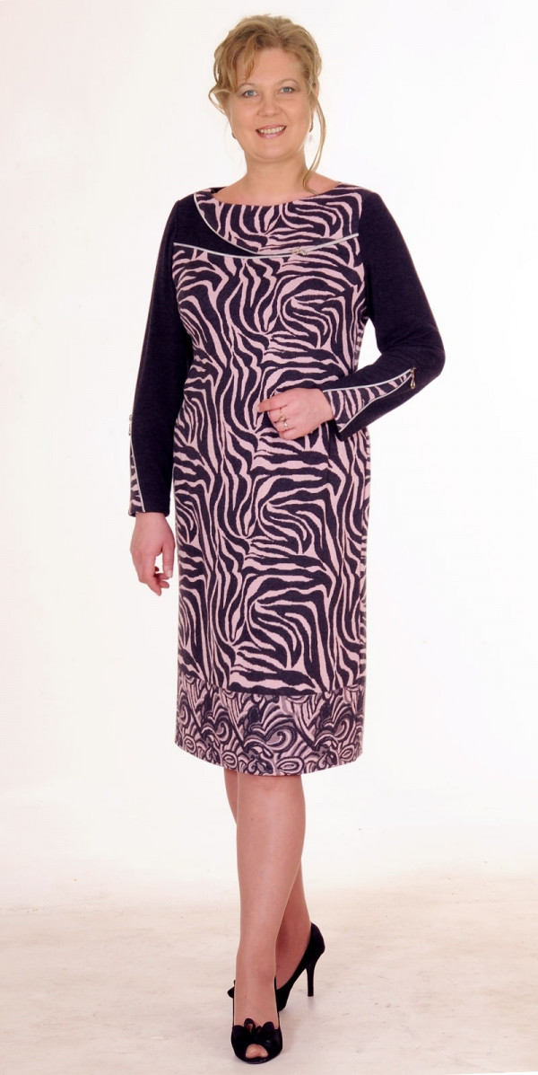 Платье \\Розовая Зебра\\