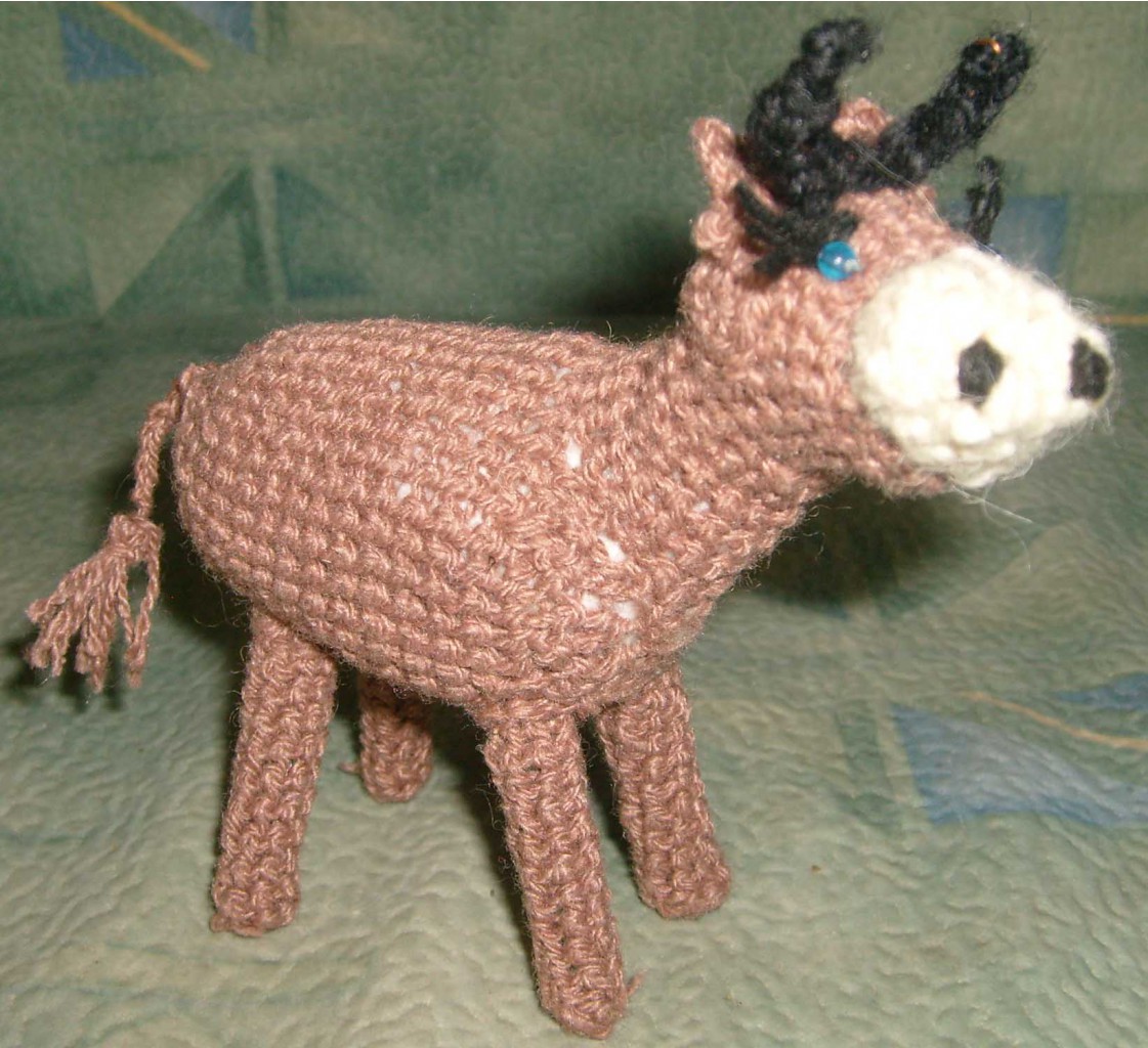 Корова вязаная