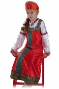 Русская красавица (Платье, рубашка, кокошник)		655р.  