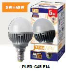 PL*ED-G45  5w 2700K 350 Lm E14230/50 