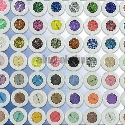60 Pcs Colors Makeup Mineral Eye Shadow Pigments Matt & Shimmer Art Cosmetics.JPG