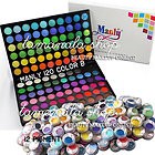 120 Color MANLY EYESHADOW PALETTE #1 + 12 Pcs PIGMENT and GLITTER Makeup Salon Set.jpg