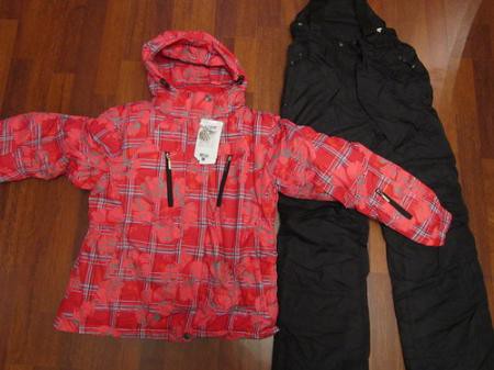 Теплый зимний женский комплект Kalborn красный. Размеры M (42-44), L (44-46), XL (46-48), XXL (48-50), XXXL (50-52). Цена 4800 р.