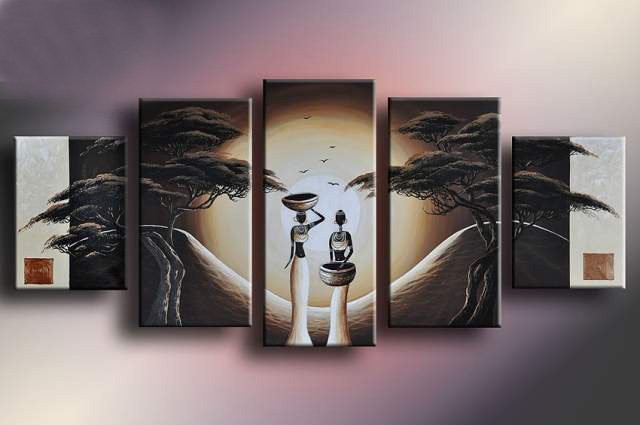 100-Hand-painted-African-tribe-font-b-sunrise-b-font-bird-Abstract-landscape-Wall-home-Decor.jpg