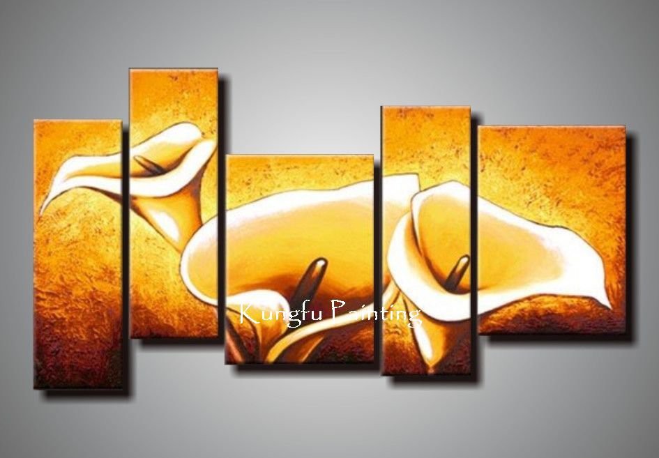 100-hand-painted-discount-framed-flower-oil-font-b-painting-b-font-font-b-lily-b.jpg