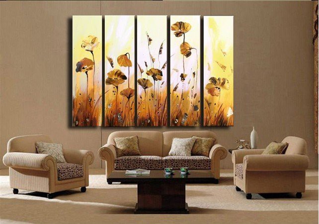Free-Shipping--Huge-5-Panels-Handpainted-Oil-Painting-on-Canvas-Wall-Art-Top-Home-Decoration.jpg