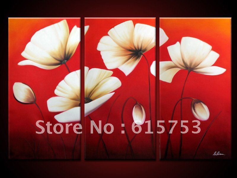 hand-painted-The-flap-white-font-b-flowers-b-font-High-Q-Wall-Decor-wall-font.jpg